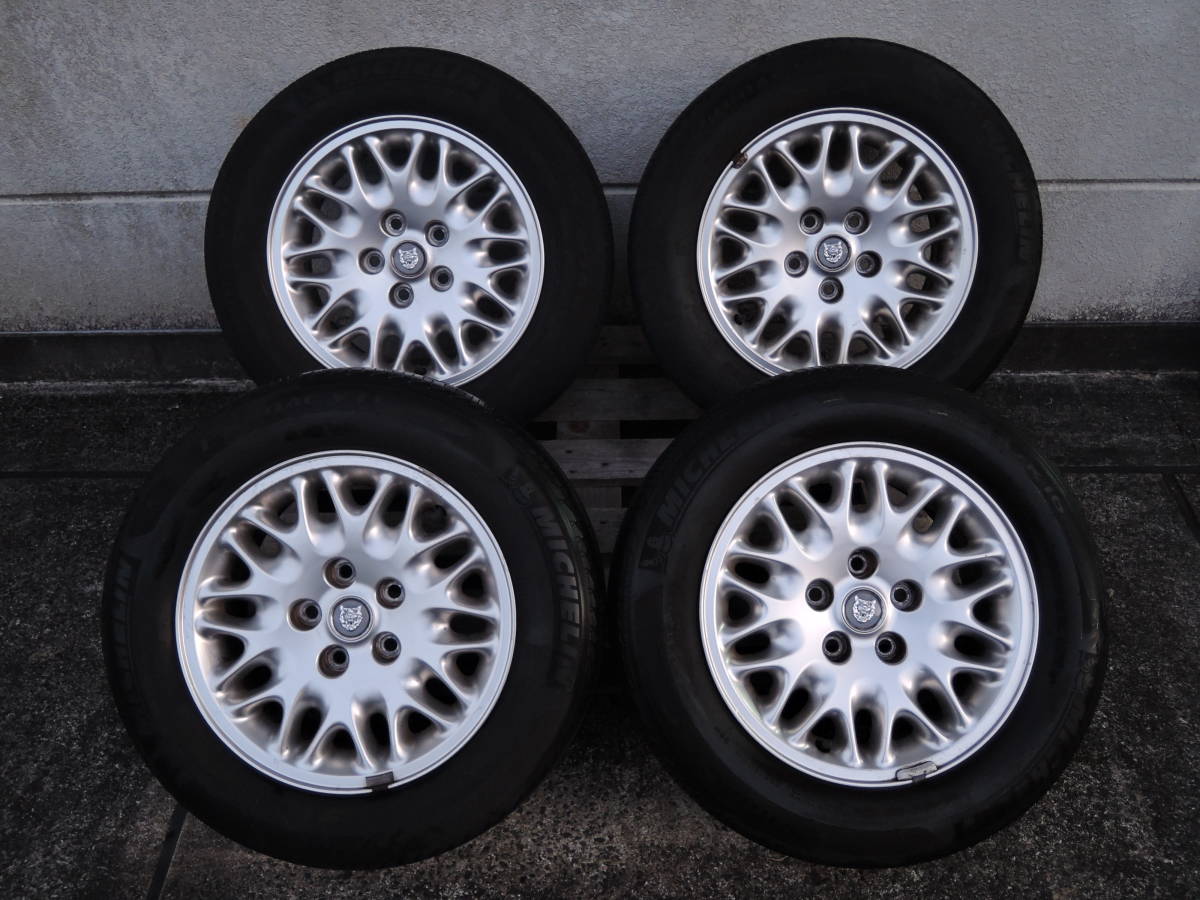 ・ GF-JLGC JAGER ジャガー XJ X308 3.2L 純正 ホイール 4本/I台分 7J×60R16 ET33 PCD:5×120.65 ハブ径:73.8mm J-1461拍卖