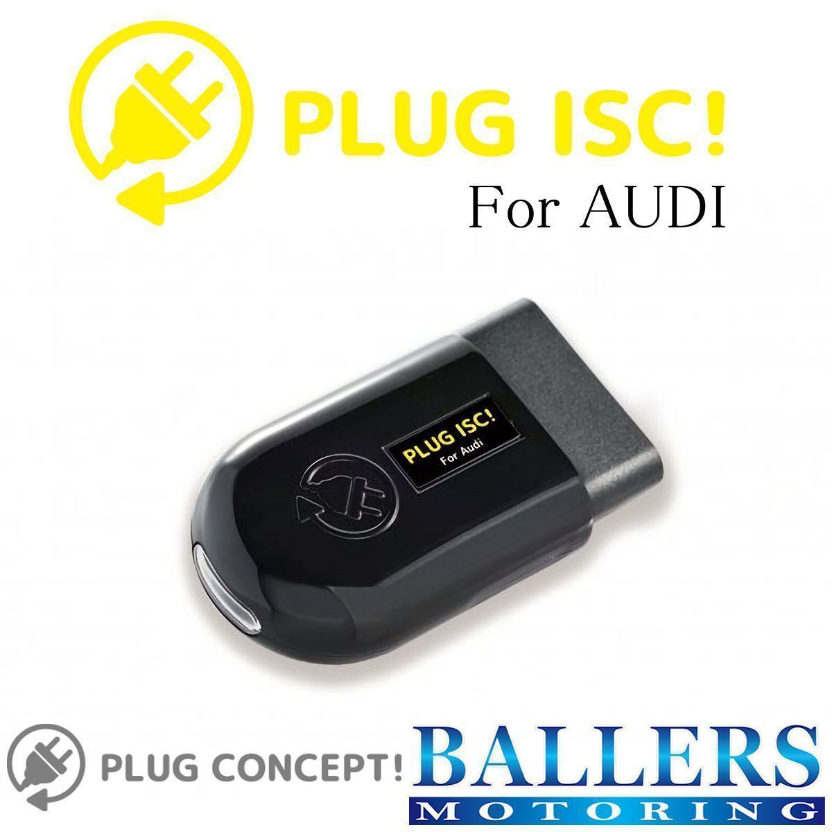 PLUG ISC! アウディ A5/S5カブリオレ 8F 2013年~ アイドリングストップ キャンセラー 差し込むだけで設定完了! コーディング AUDI拍卖
