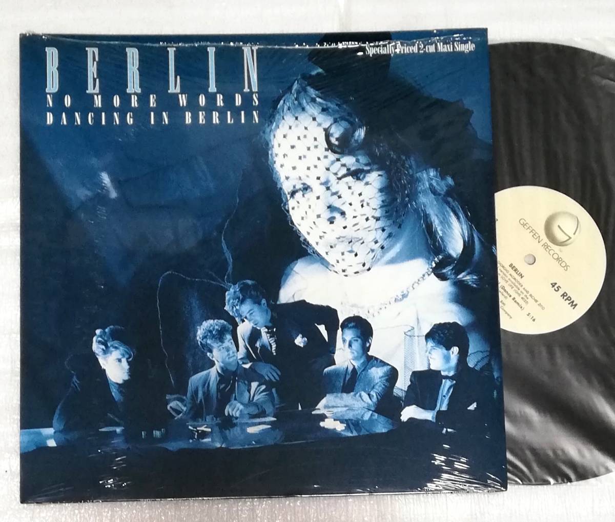 12” BERLIN NO MORE WORDS (Dance Remix)/DANCING IN BERLIN (Dance Remix)/Giorgio Moroder & Richie Zito Prod/US盤拍卖
