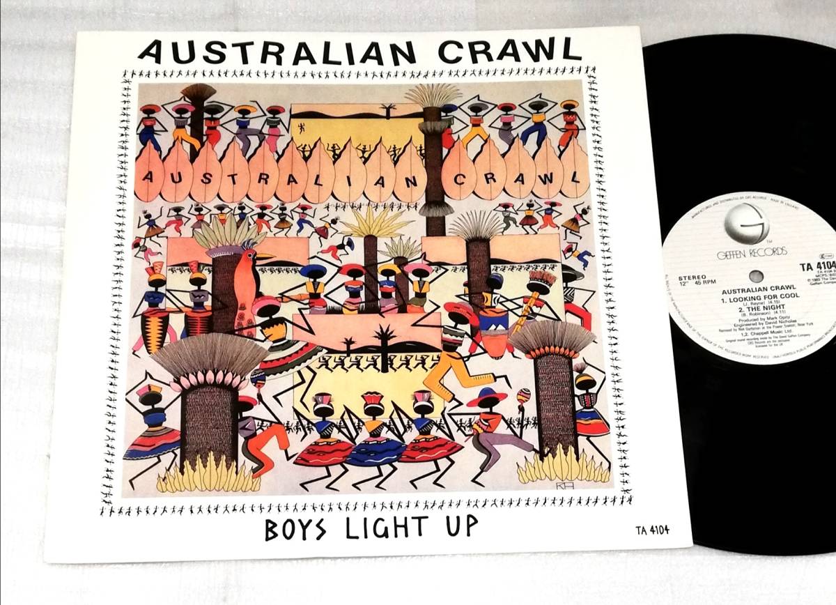 12 AUSTRALIAN CRAWL/BOYS LIGHT UP/TA4104/UK盤拍卖