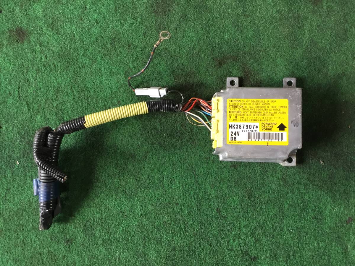 MK387907 H16年 FE83DEN キャンター ワイド エアバッグ SRS コントローラー C 211022 即日発送可 コントロール ユニット拍卖