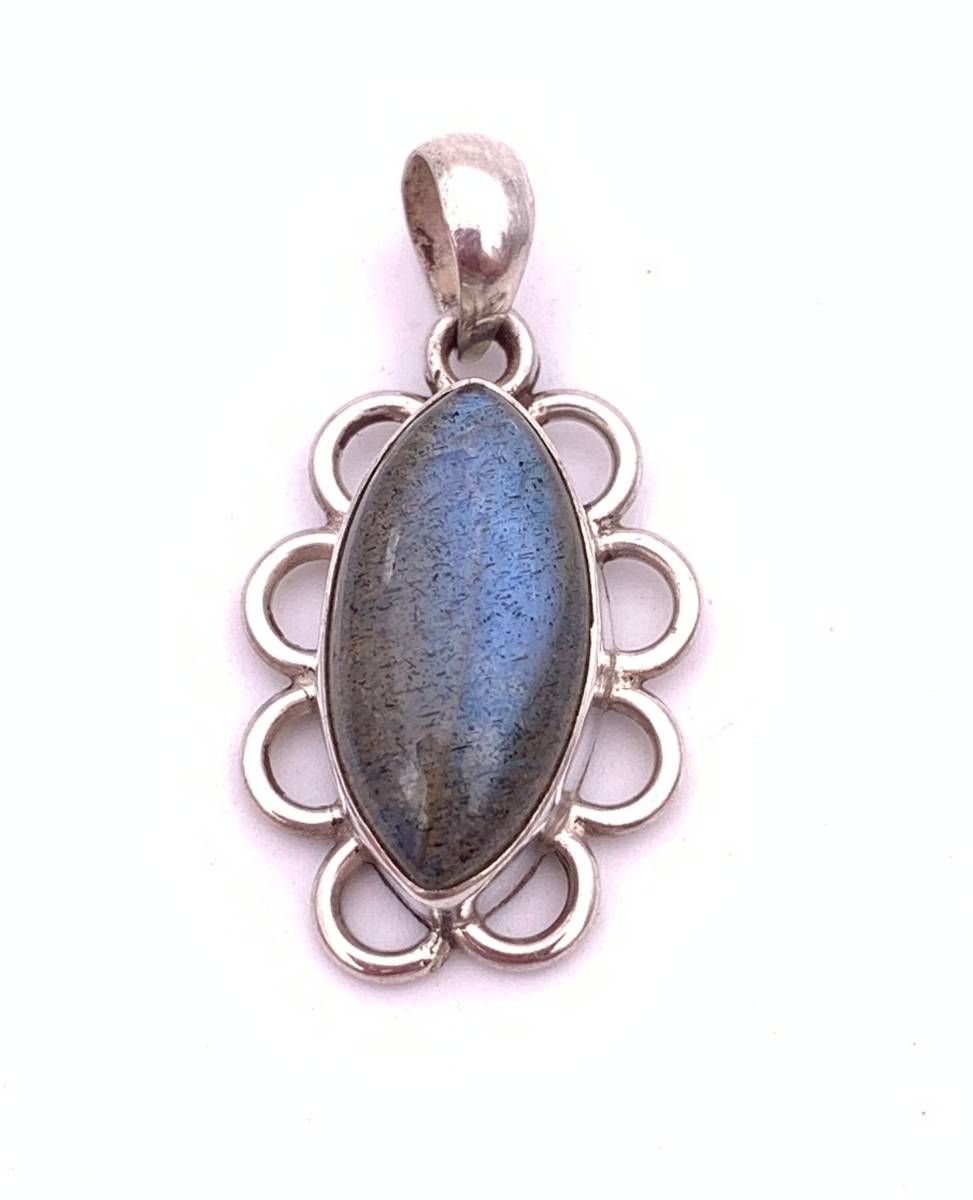 天然石ラブラドライトsilver925トップ-012拍卖