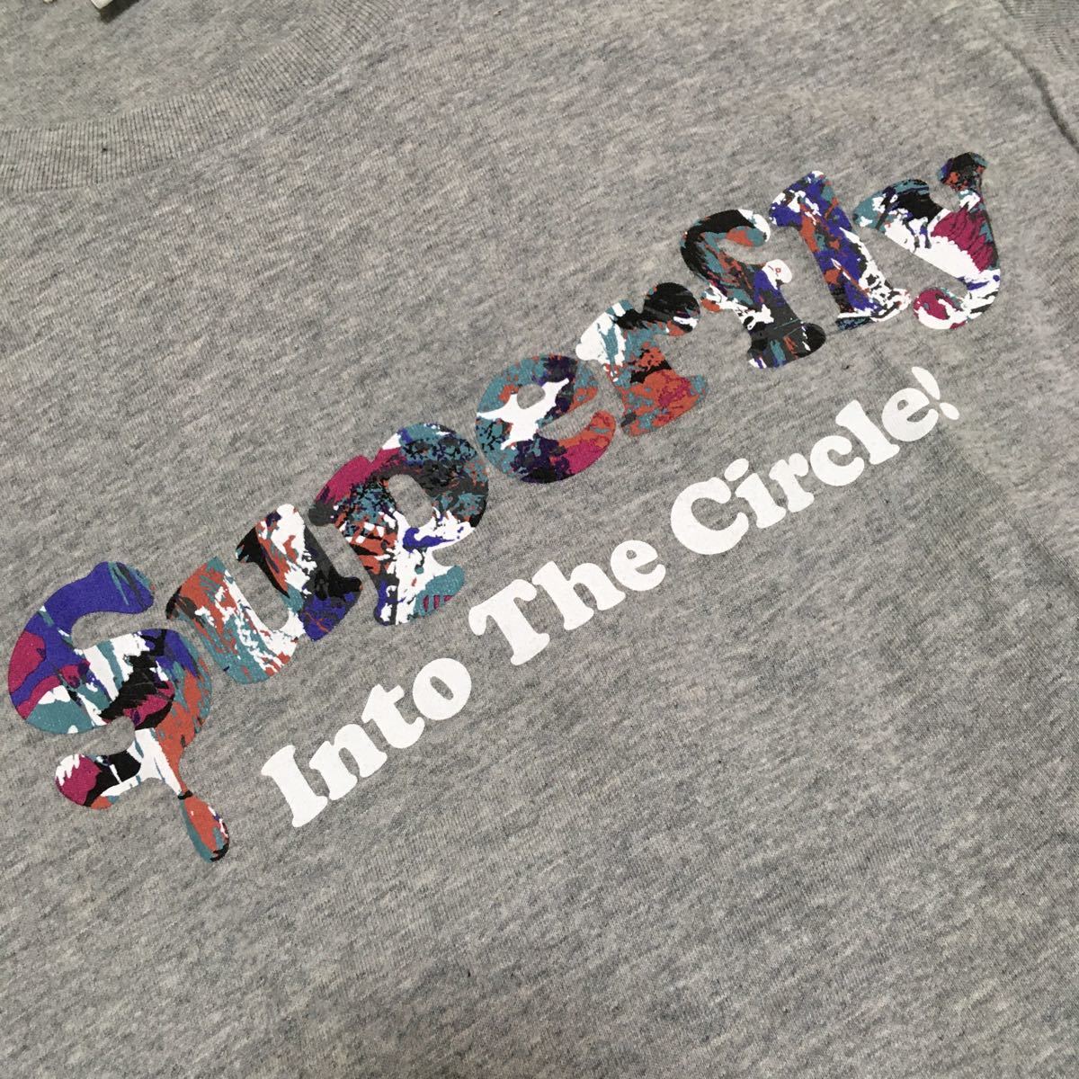 Superflyスーパーフライ 半袖Tシャツ ツアーTシャツ グレー サイズs イントゥザサークルツアー into the circle拍卖