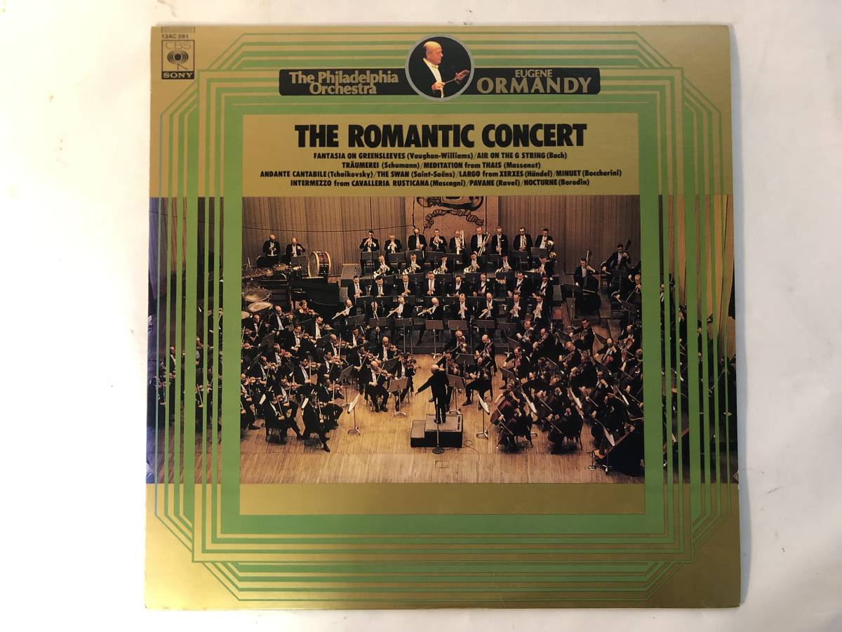 11121S 12inch LP★ユージン・オーマンディ/ORMANDY/THE PHILADELPHIA ORCHESTRA/THE ROMANTIC CONCERT★13AC 281拍卖