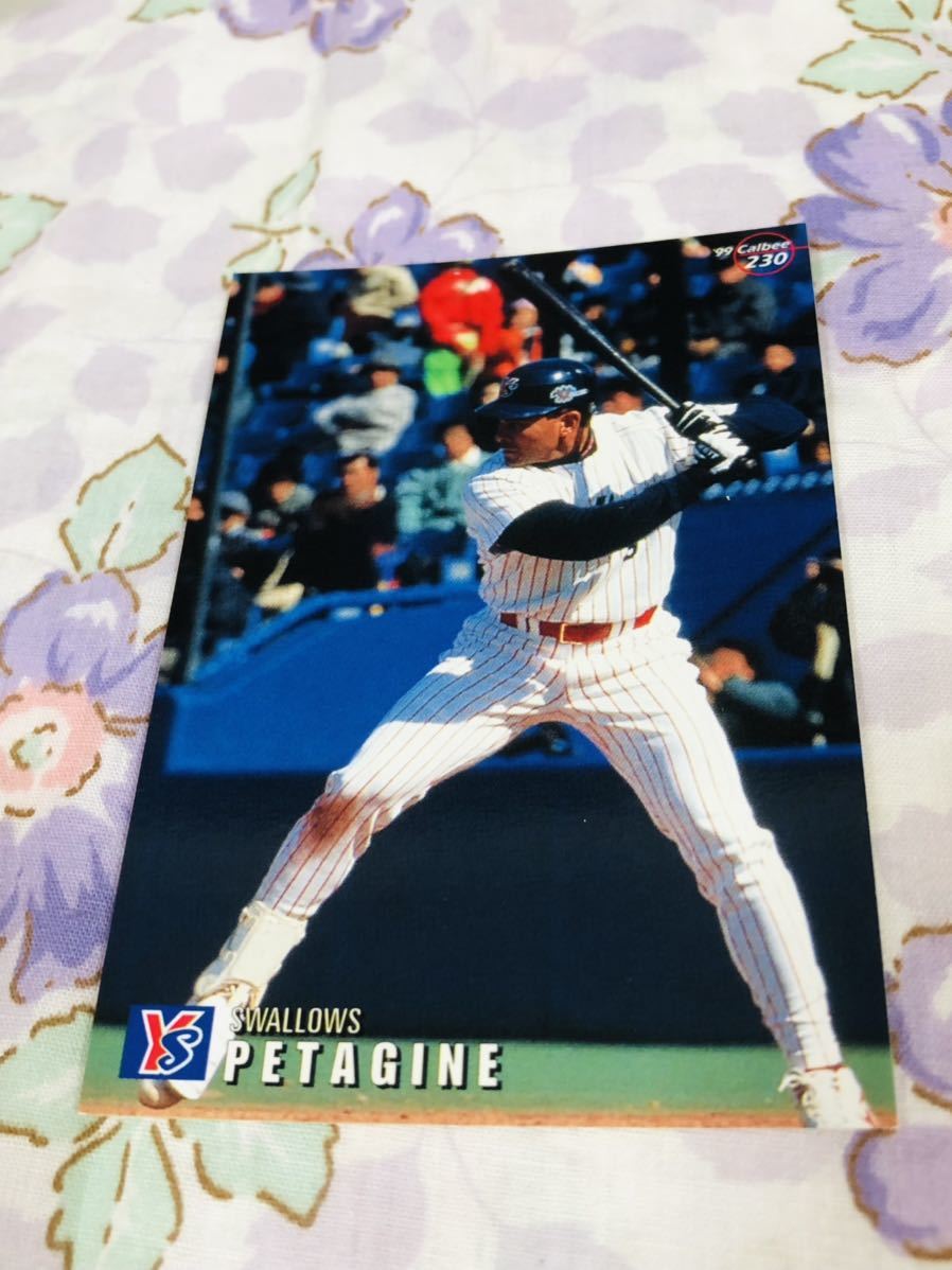 カルビープロ野球チップスカード ヤクルトスワローズ ペタジーニ拍卖