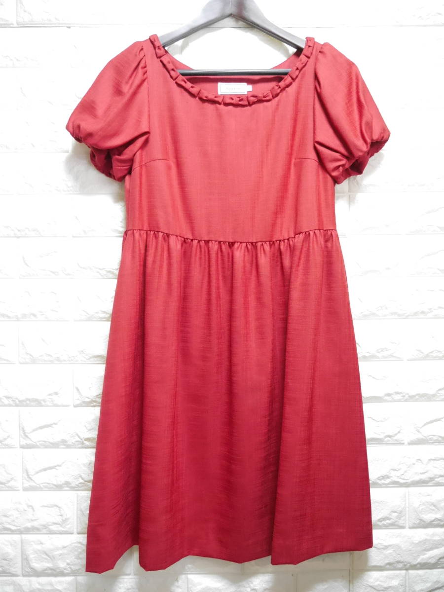 A316 ◇ Anatelier | アナトリエ ワンピース 赤系 中古 サイズ36拍卖