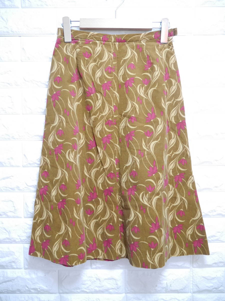 A322 ◇ LUCA | ルカ フレアスカート 茶 中古 サイズ表記なし拍卖