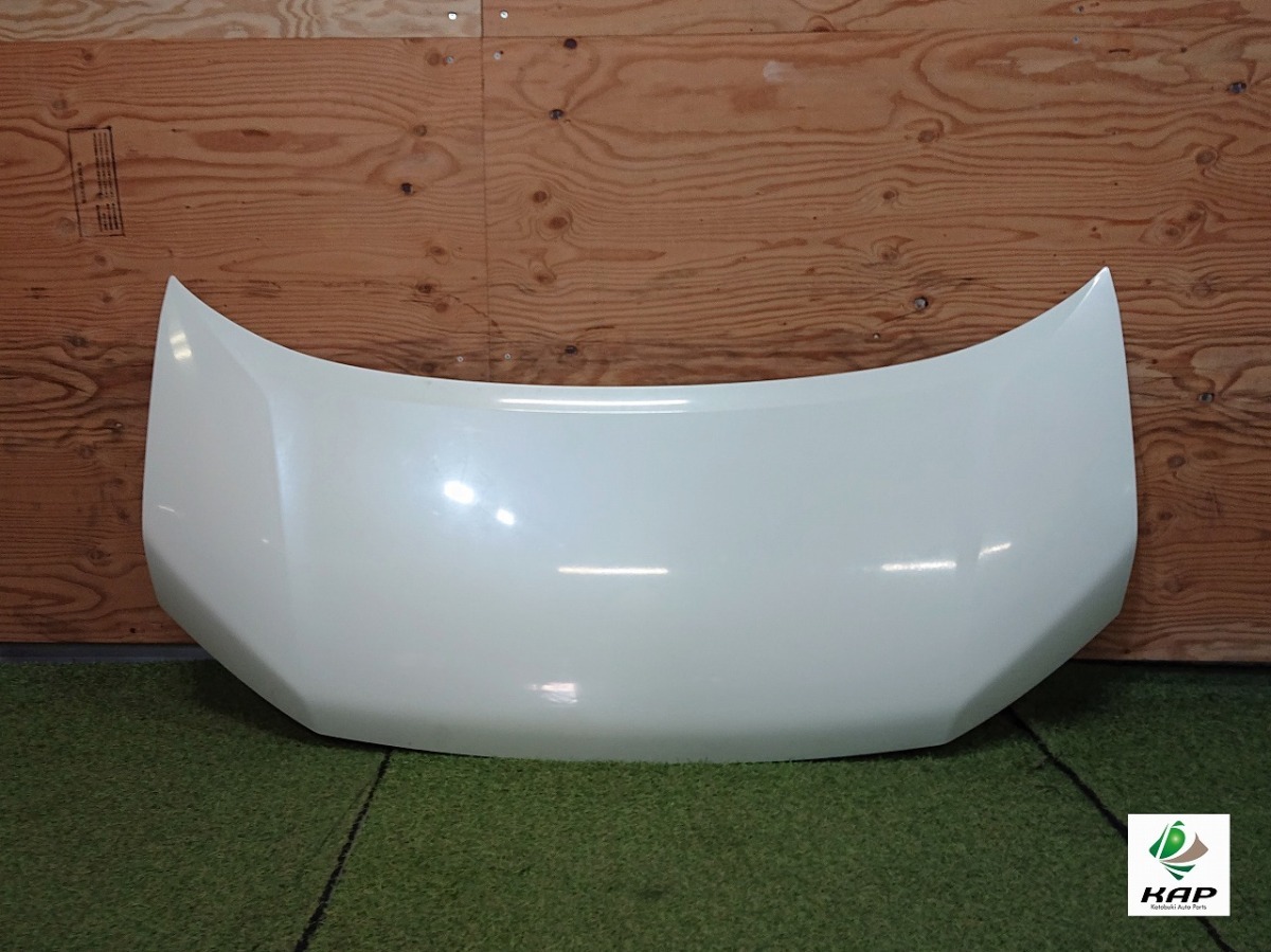 ホンダ☆ステップワゴン RK5 前期 純正 ボンネット プレミアムホワイトパール/NH624P 【個人宅配送不可】拍卖
