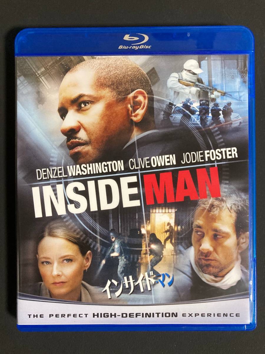 ●○セル商品 Blu-ray Disc 「インサイド・マン ★ クリストファー・プラマー, デンゼル・ワシントン」 中古品○●拍卖