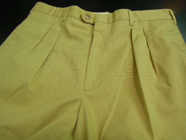 80's ヴィンテージGALLERY BY HAGGAR ツータックスラックスパンツ/w34拍卖