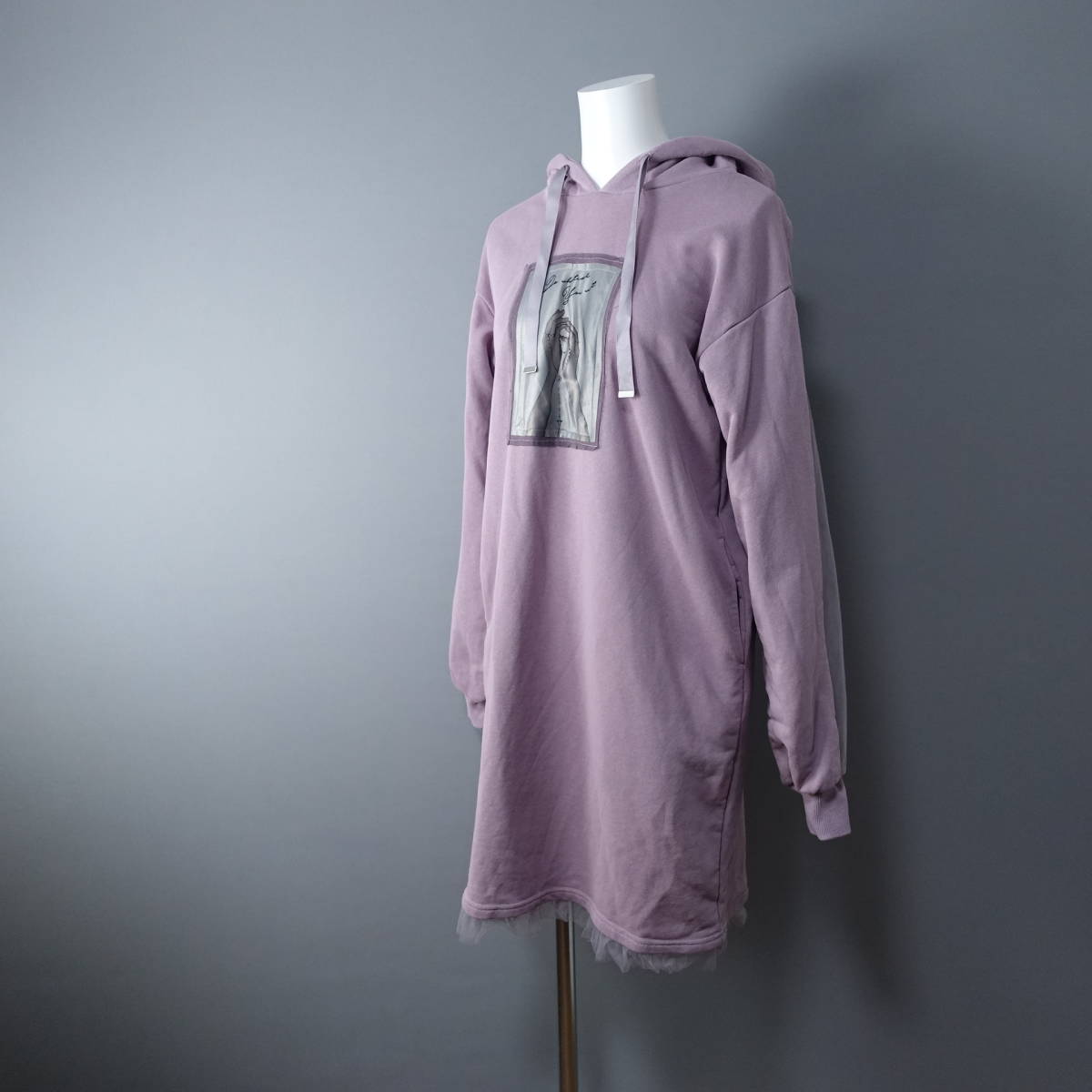 EATME/イートミー/99(F)/ロング/パーカースウェット/パープル/紫/レディース拍卖