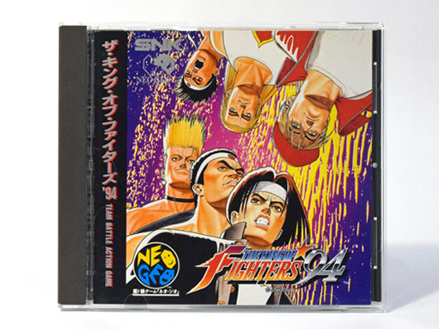 【帯付き】ザ・キング・オブ・ファイターズ94 チームバトルアクションゲーム NEO-GEO CD 美品拍卖