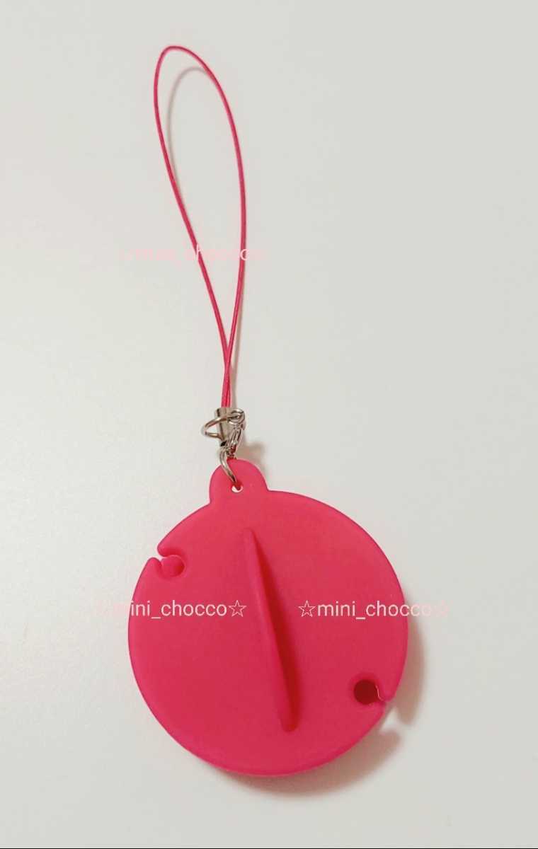 ☆イヤホン ホルダー シリコン製 可愛いピンク♪送料140円 or 230円☆コード ケーブル 収納☆濃いめピンク☆ストラップ キーホルダー拍卖