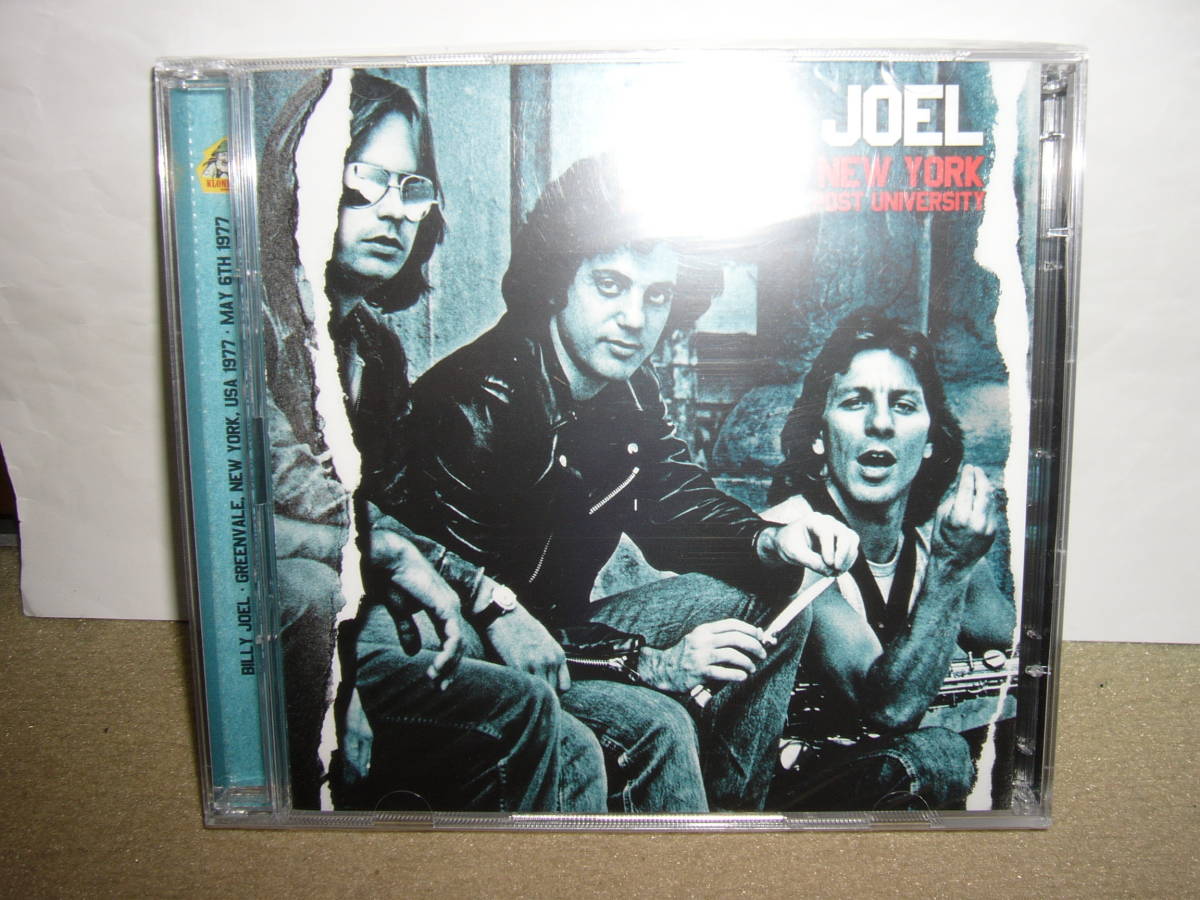 Billy Joel全盛期直前の貴重なライヴ音源「Greenvale,New York,USA 1977・May 6th 1977」二枚組輸入盤 未開封新品。拍卖