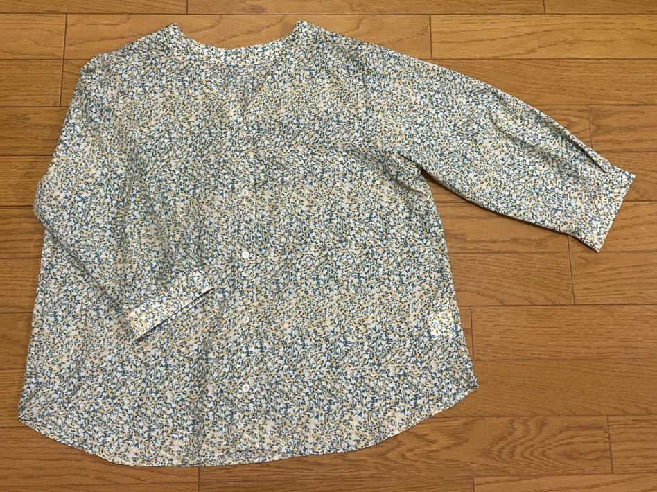 送料無料■COEN コーエン 長袖 小花柄 ふんわり ブラウス サイズF拍卖