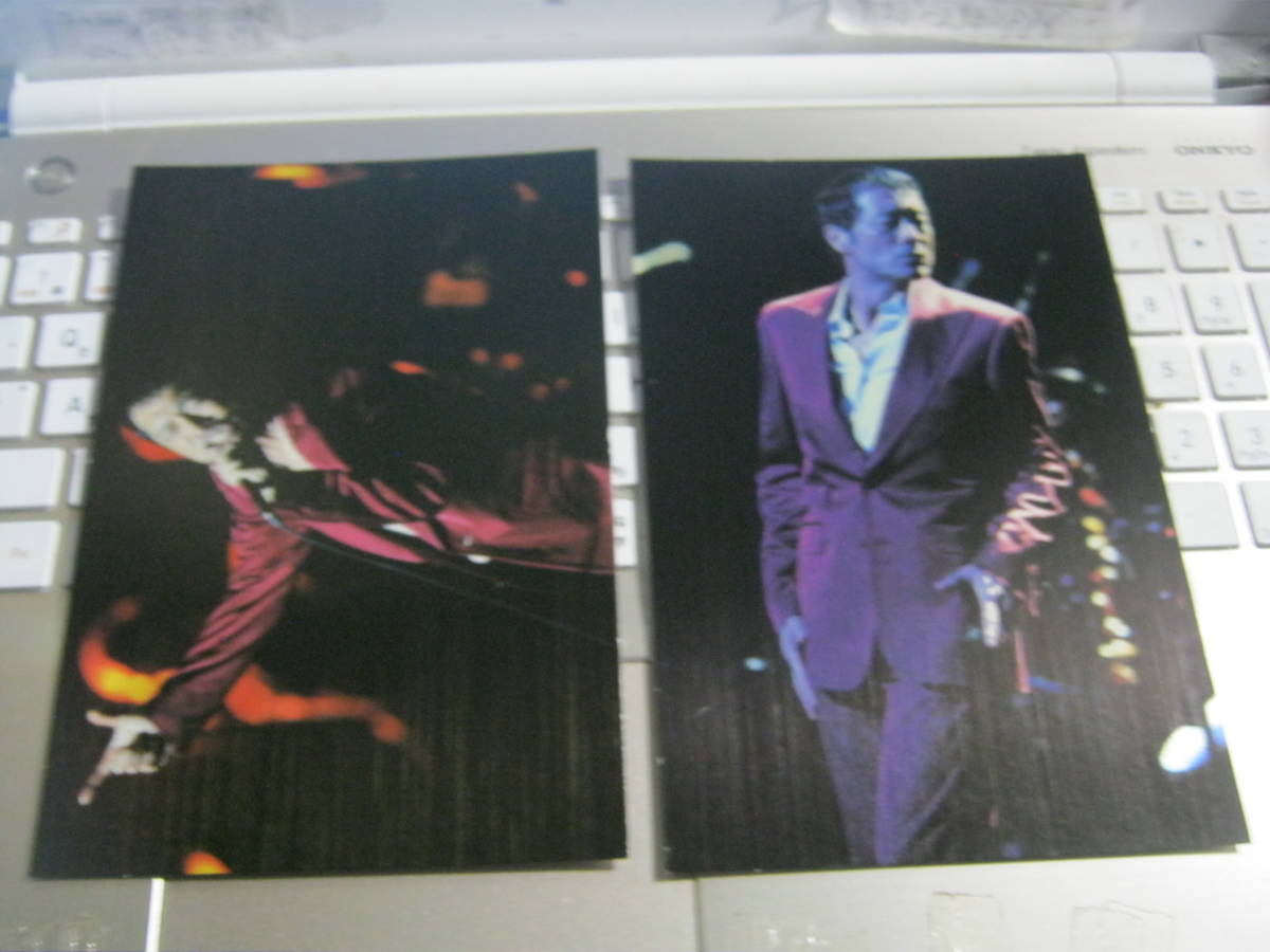 矢沢永吉 EIKICHI YAZAWA / 特典フォトポストカード 2枚セット 新品 E.YAZAWA CAROL キャロル拍卖