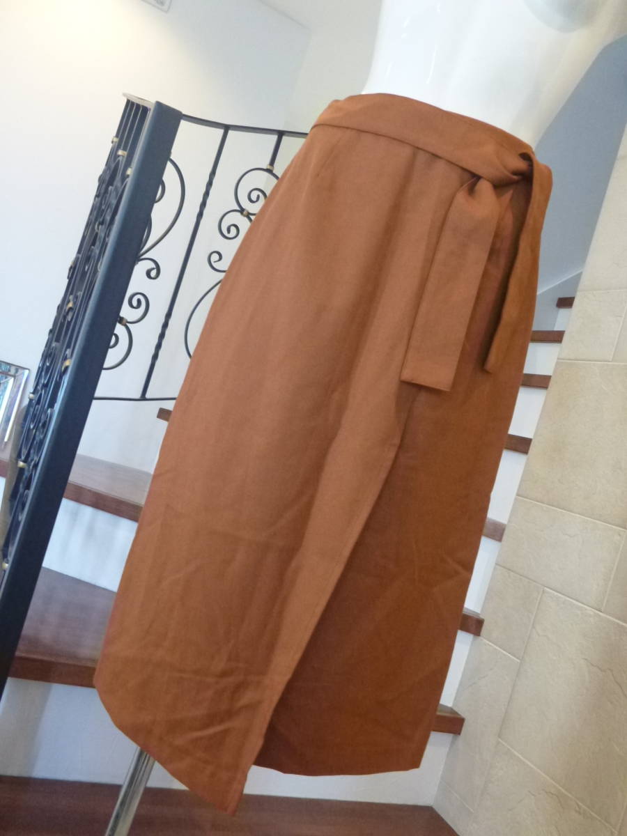 1.7万 超美品 グランターブル(GRANDTABLE) ★ オレンジ系 スカート M拍卖