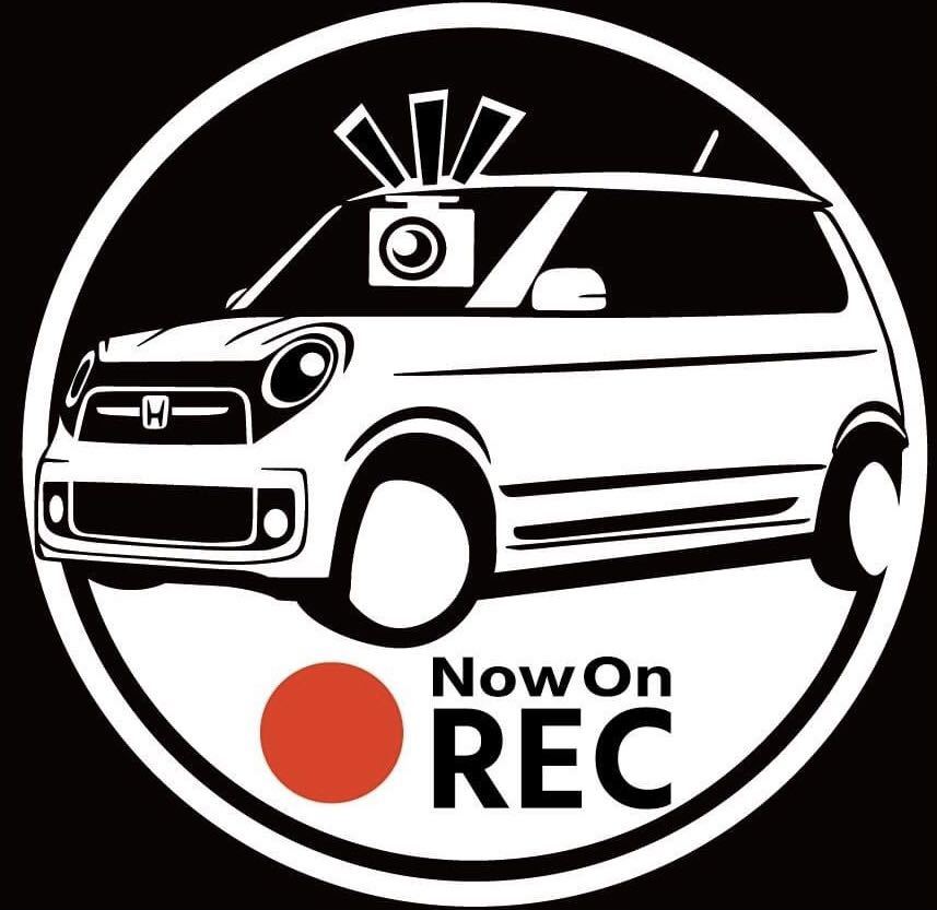ホンダ エヌワン ドラレコ ドライブレコーダー ステッカー 無料車種変更可能拍卖