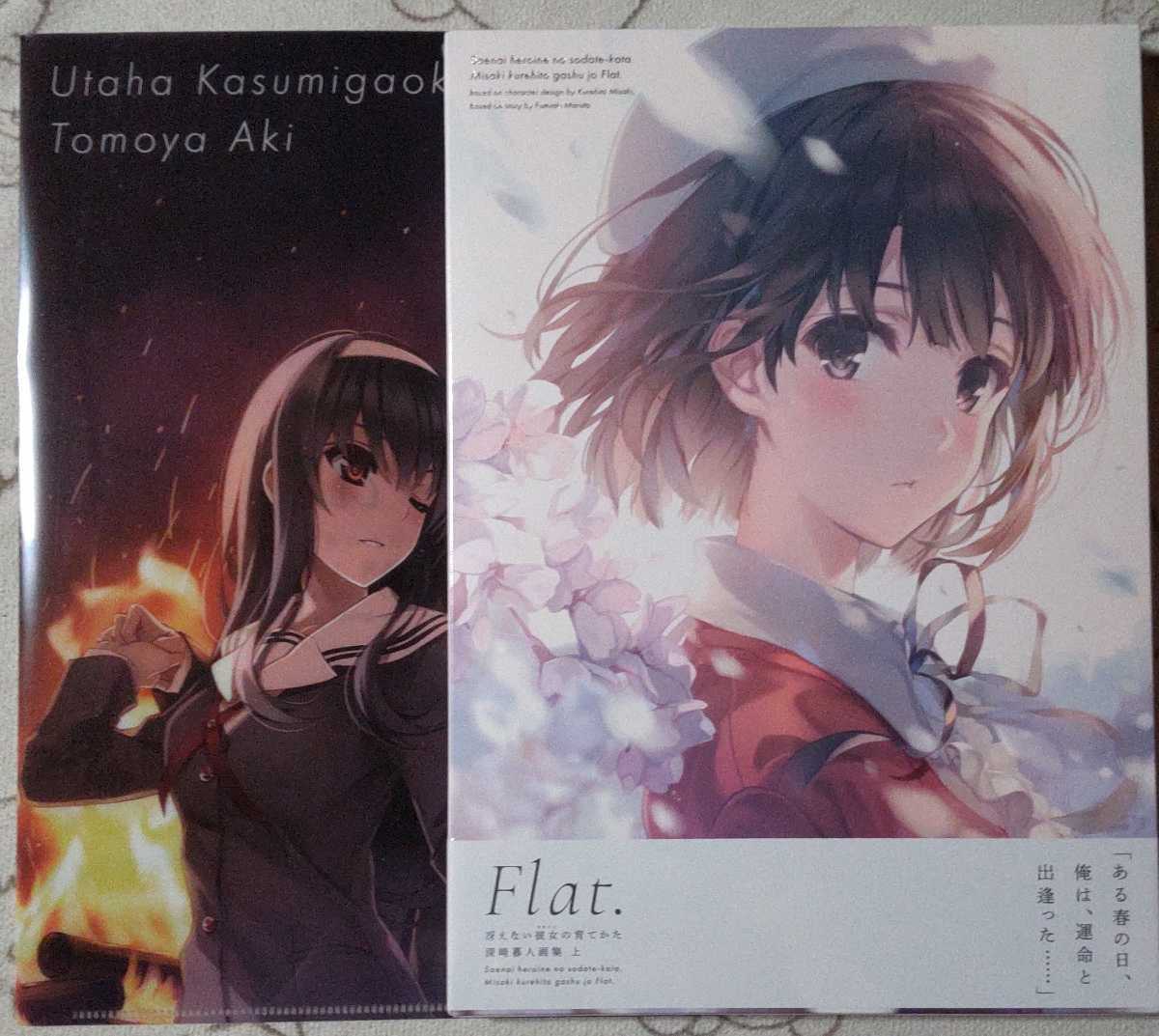 新品未開封 クリアファイル付き 冴えない彼女の育てかた 深崎暮人画集 上 原画集 とらのあな限定 KADOKAWA拍卖