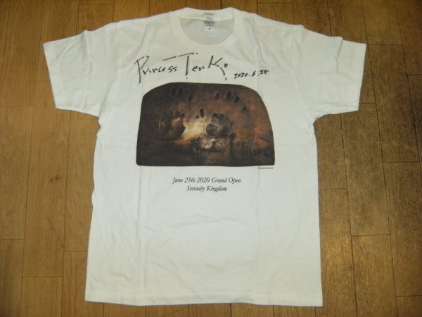限定品★非売品★プリンセステンコー PRINCESS TENKO マジシャン 引田天功 直筆サイン Tシャツ 3 / 1000★手品 マジック セレニティ 仮想拍卖