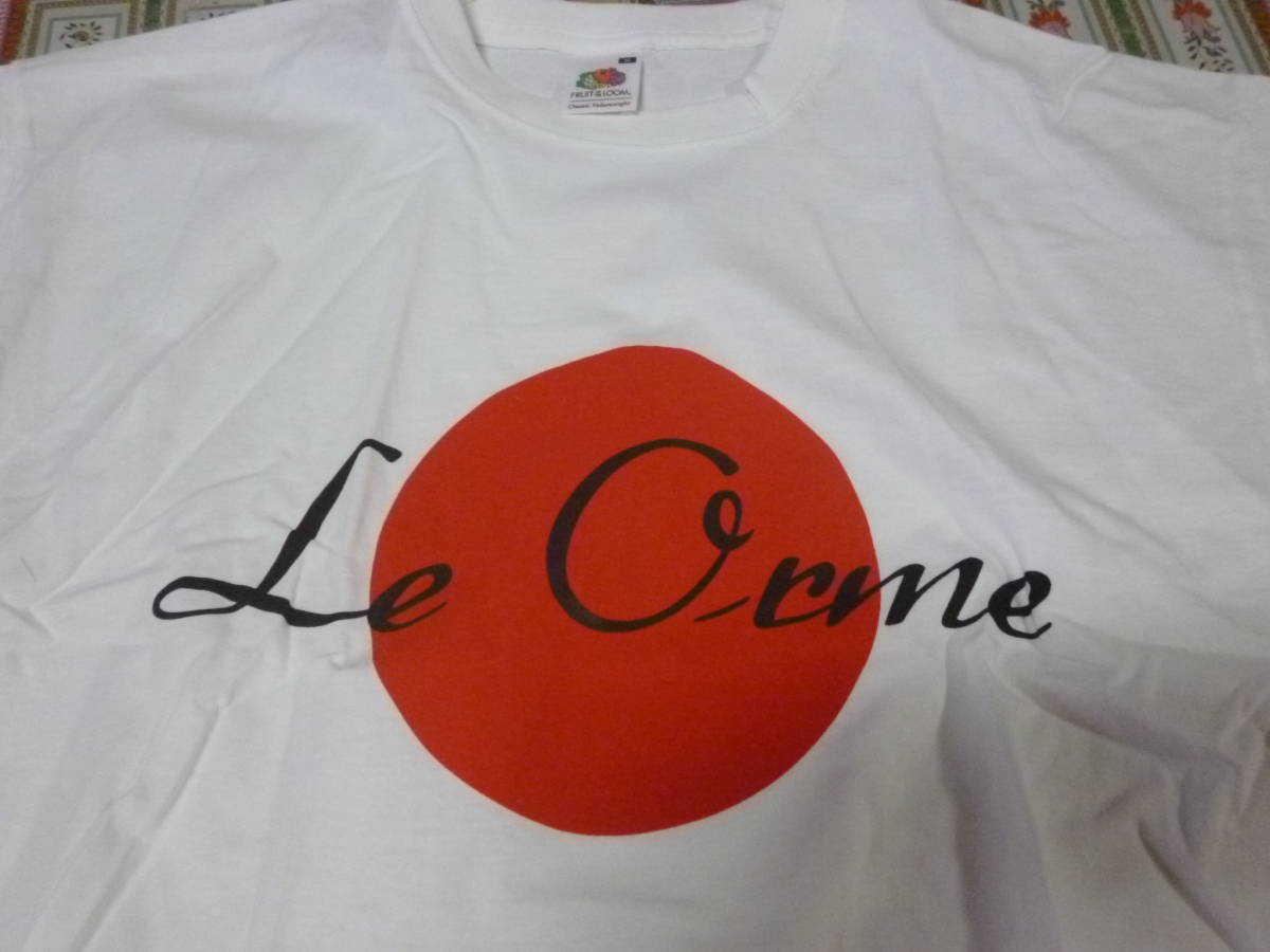 Japan T-shirt Rare ★ 希少 レ・オルメ Le Orme 2012年初来日 Tシャツ Metamorfosi Italian Progressive イタリアン・プログレ 伊拍卖