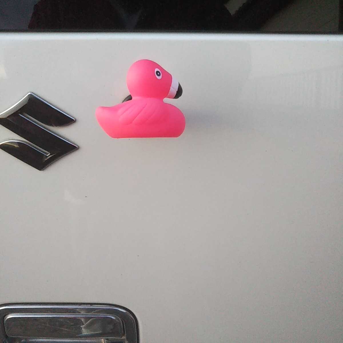 ワイパー●キャップ●6mm●フラミンゴ●リア マスコット拍卖