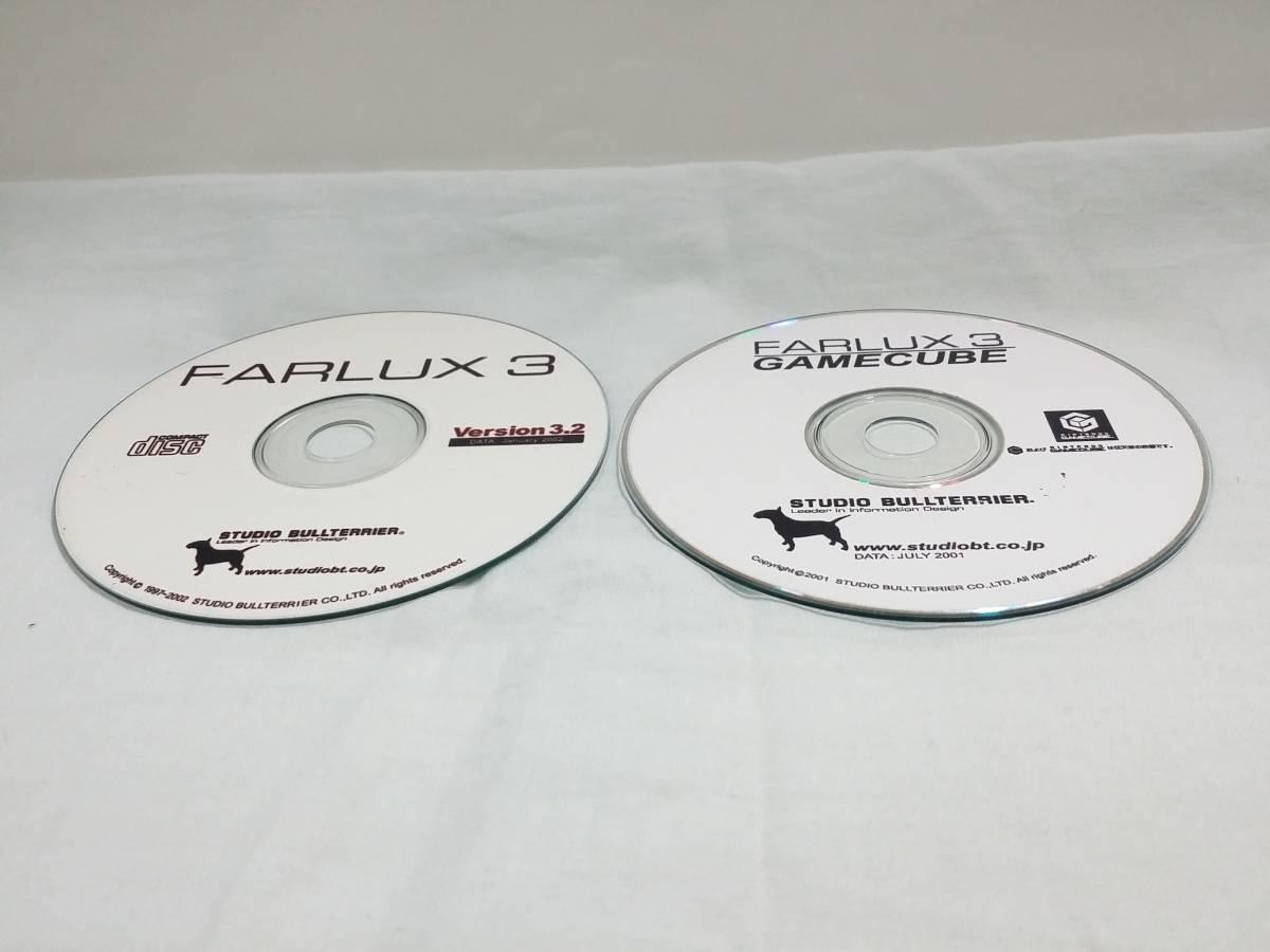 GC FARLUX3 & ゲームキューブ開発対応プラグインディスク 開発用 グラフィックスツール ディスクのみ GAME CUBE ブルテリア拍卖