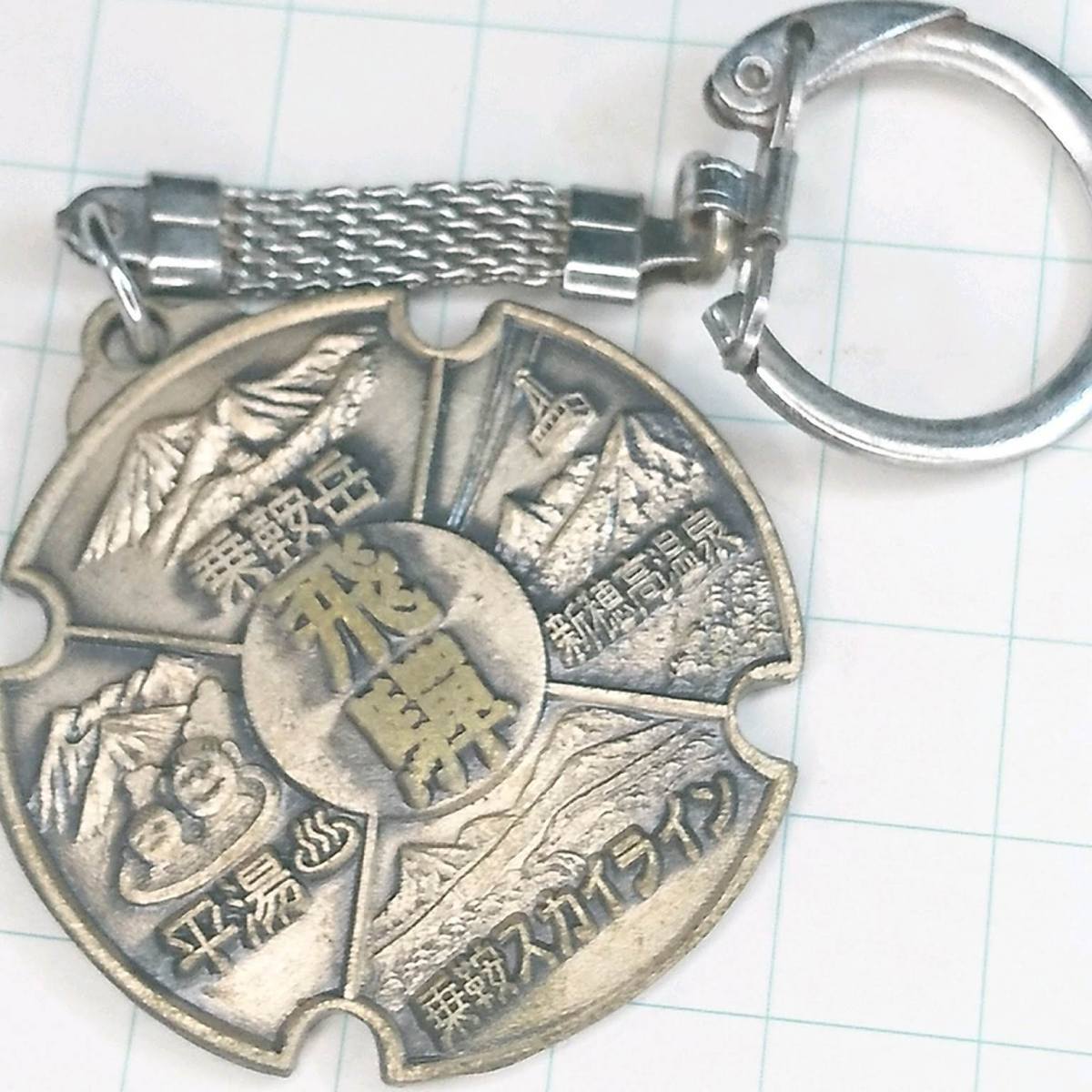 送料無料)飛騨 高山 ご当地 観光地 登山 山登り 記念 キーホルダー A04484拍卖