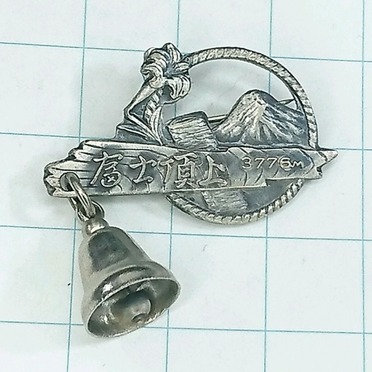送料無料)富士山頂 昭和レトロ ご当地 観光地 登山 山登り 記念 山バッジ ピンバッジ PINS ピンズ A04723拍卖