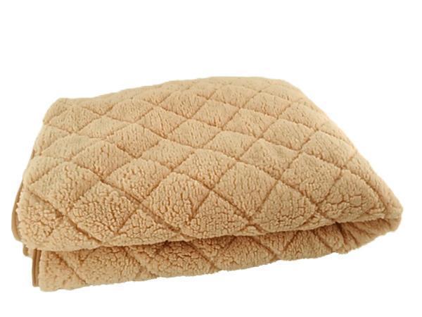 肘あり ソファーカバー シープボア 中掛け M 幅120x165cm 2人掛け ベージュ 冬拍卖