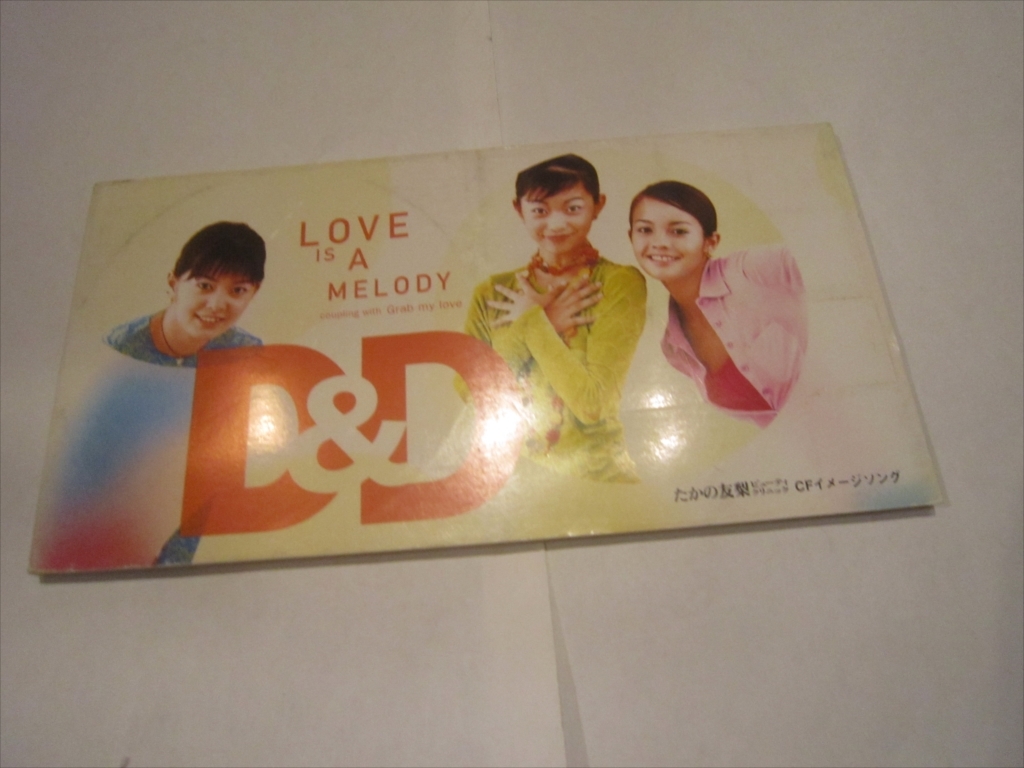 再生動作確認済 CD D&D★★LOVE IS A MELODY拍卖
