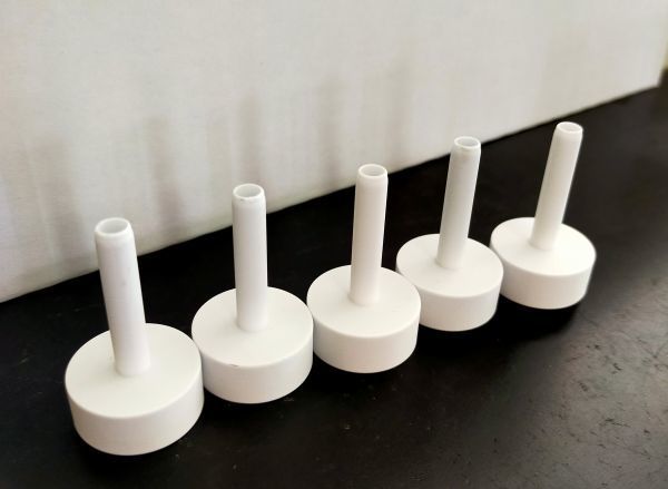 未使用 碍子 支柱 5個セット パーツ セラミック 白 拍卖