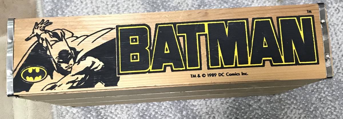バットマン 木製箱拍卖