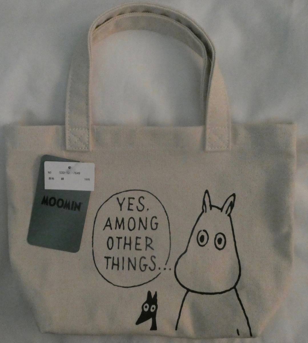 ムーミン ミニトートバッグ ランチトート MOOMIN トーベ・ヤンソン拍卖