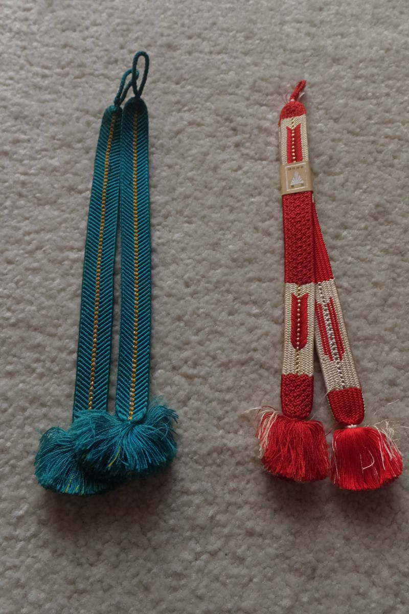 昭和の羽織紐 2p絹100%拍卖