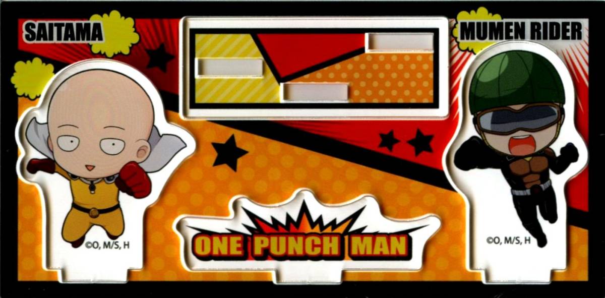 サイタマ&無免ライダー ぷかっしゅアクリルフィギュア ワンパンマン G-4482 郵送無料拍卖