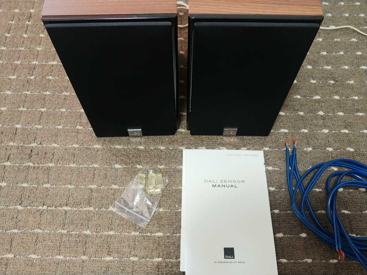 即決 綺麗 DALI ZENSOR1 スピーカー ペア ゾノトーンケーブル 付属 元箱あり拍卖