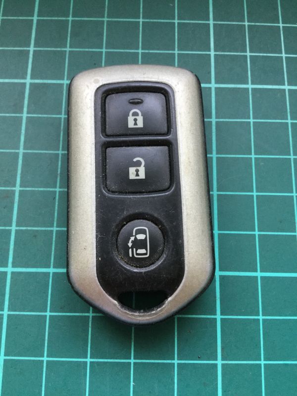 @TA 1387 トヨタ 純正 3B 純正 リモコン アルファード エスティマ ポルテ アイシス等 スマート キーレス拍卖