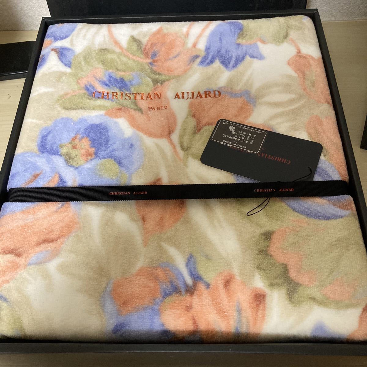 Christian AUJARD 綿毛布 140cm 200cm 綿100%拍卖
