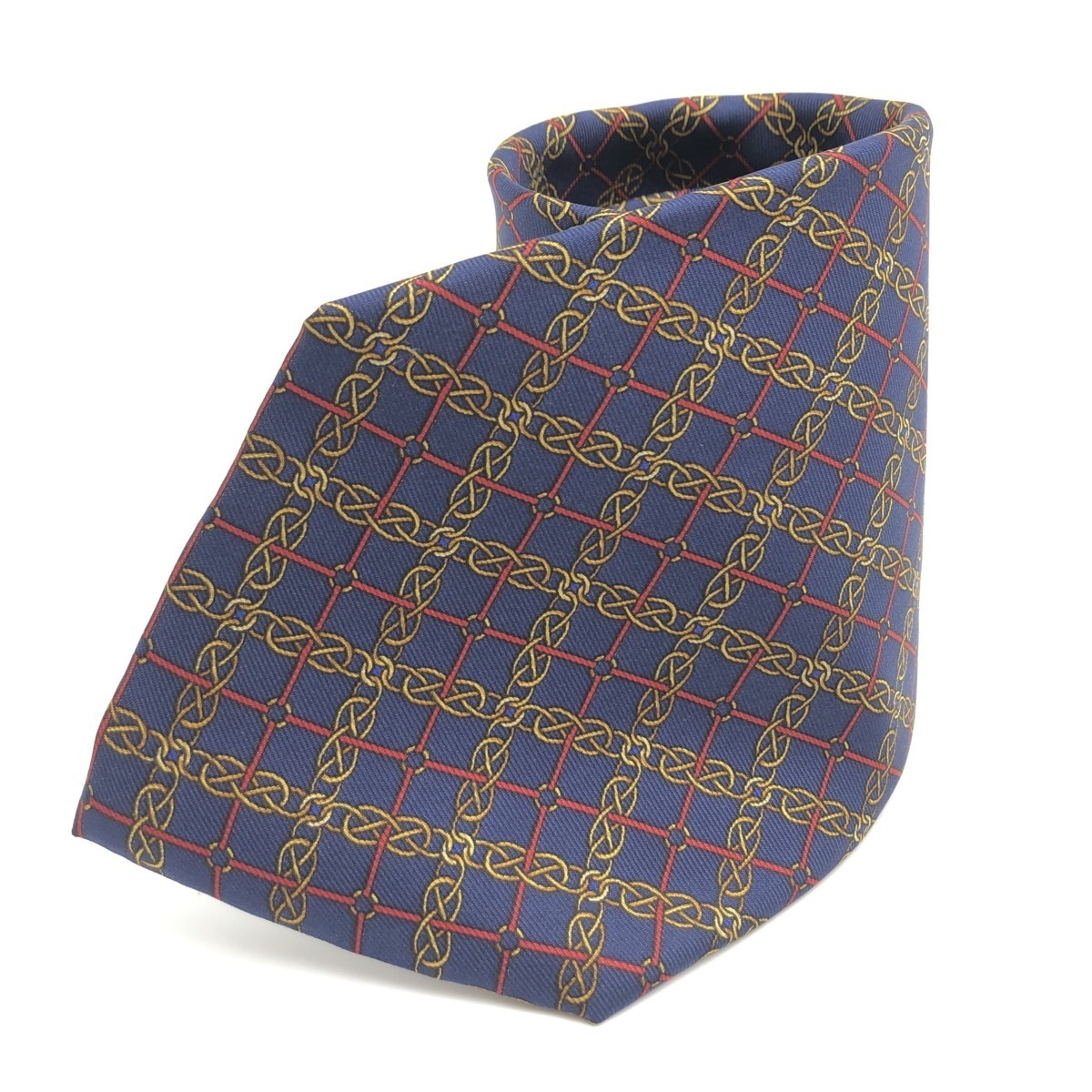 送料無料 フェンディ FENDI ネクタイ チェック柄 フォーマル 正装 服飾 小物 スーツ 絹 シルク100% 伊製 イタリア製 紺系 赤系 メンズ拍卖