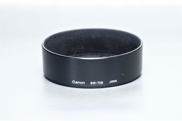 中古【Canon】BW-72B*NewFD35-105mmF3.5用 レンズフード*バヨネットロック式拍卖