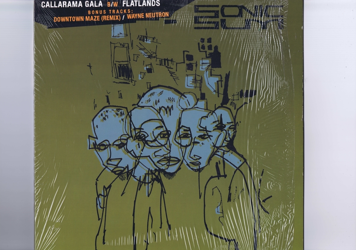 盤質良好 US盤 12inch Sonic Sum / Callarama Gala / Flatlands / ソニック・サム シュリンク付き(開封済) OZO-88808-12拍卖