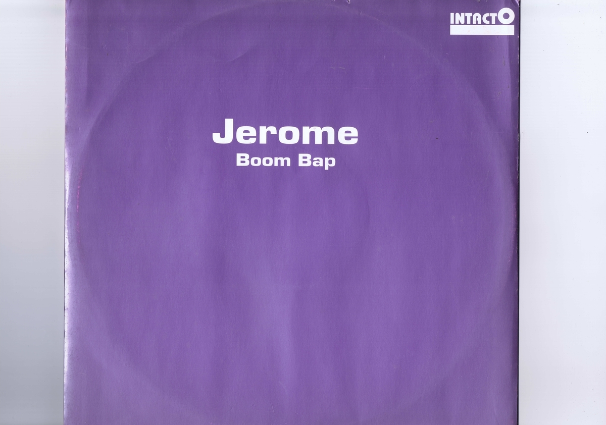 オランダ盤 12inch Jerome / Boom Bap INTAC008拍卖