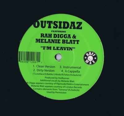 US盤 12inch Outsidaz Featuring Rah Digga & Melanie Blatt / I'm Leavin RFL-1-61201拍卖