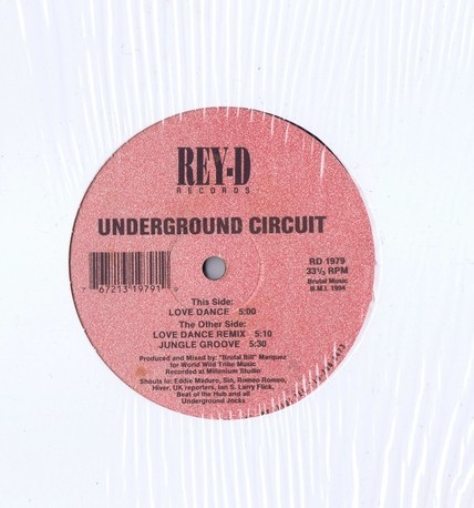 US盤 12inch Underground Circuit / Love Dance / Jungle Groove RD 1979拍卖