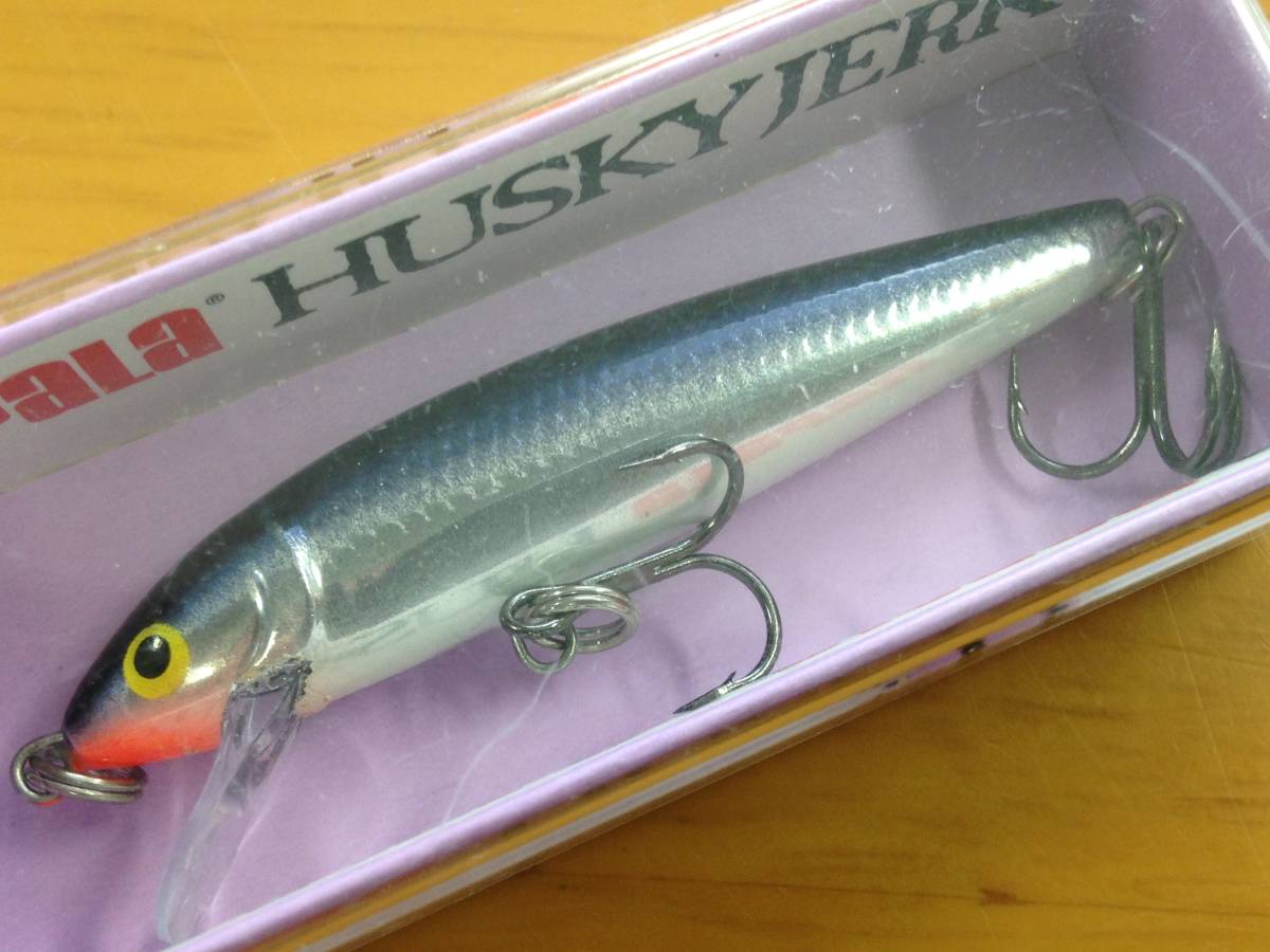 ★RAPALA★ HJ-6 S ラパラ ハスキージャーク 6cm シルバー 検索用 管釣り エリア トラウト #20-476拍卖
