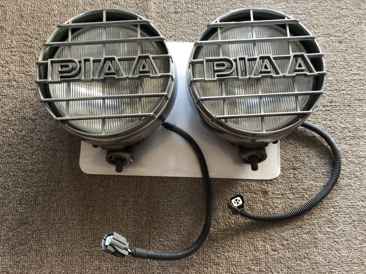 ランクル プラド80系 PIAA ピア メッキ フォグランプ 丸形 左右 中古 ジムニー 当時物拍卖