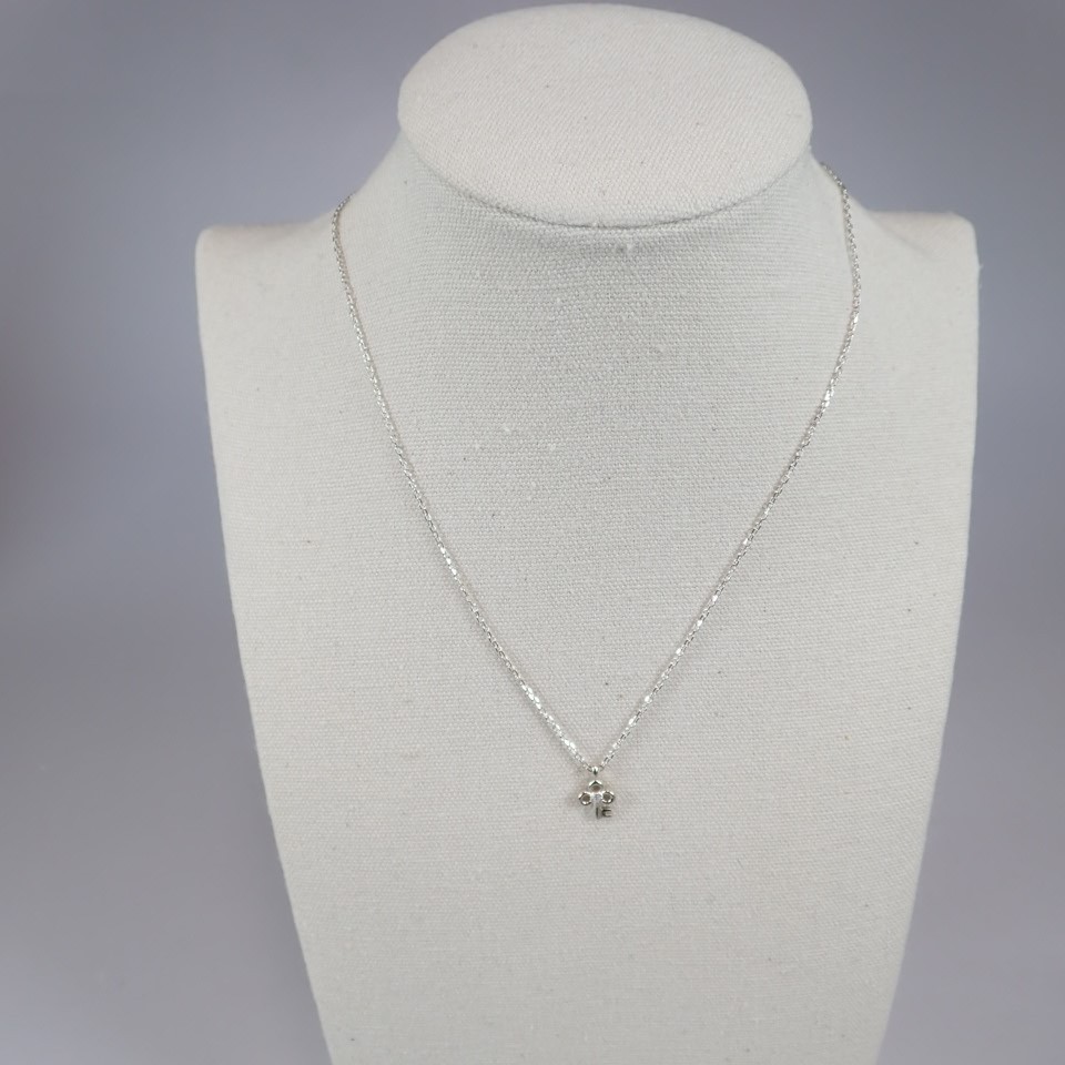 4℃ キーモチーフ ペンダントトップ ネックレス シルバー拍卖