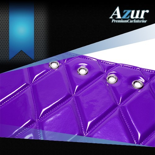 送料無料!(沖縄・離島不可) Azur エナメルキルトダッシュボードマット デュトロ 標準キャブ パープル 【AZD65WFA】拍卖