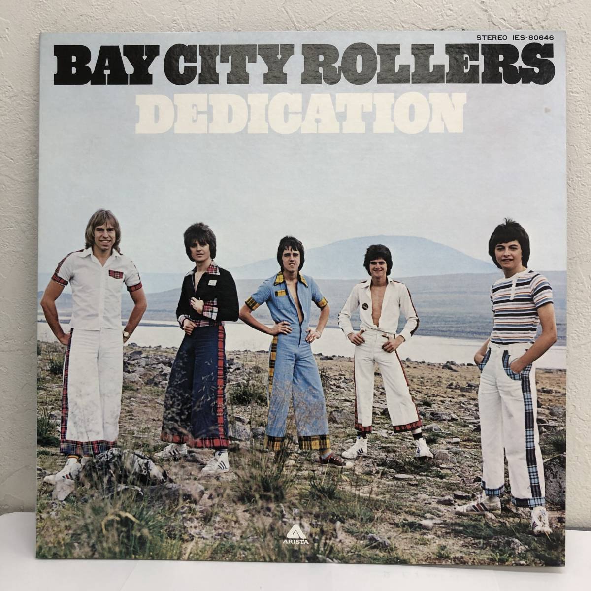 LPレコード 「BAY CITY ROLLERS:DEDICATION」 33 1/3回転 ARISTAレコード レトロ 中古拍卖